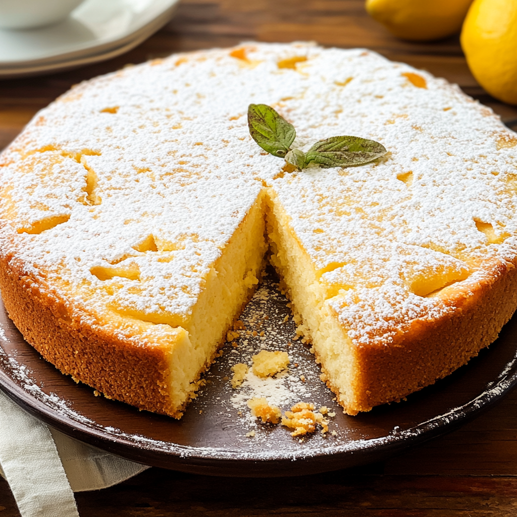 Italian Lemon Ricotta Cake