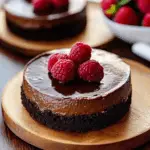 Mini Chocolate Cheesecake for Two
