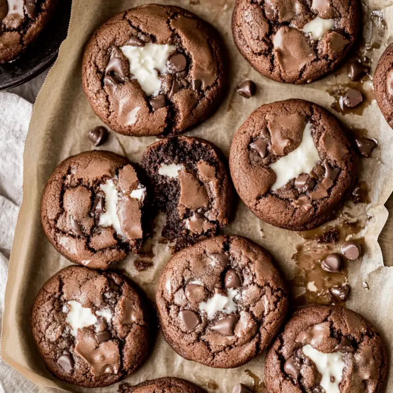 Irresistible Holiday Black Bottom Cookies Recipe