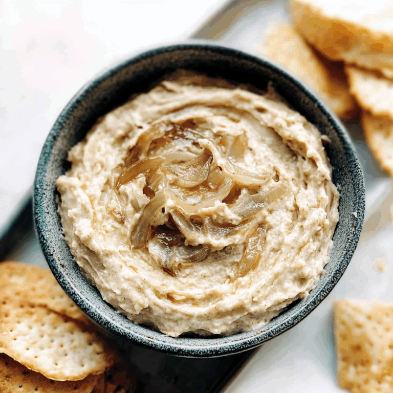 Irresistible Holiday Caramelized Onion Dip Recipe Made Easy