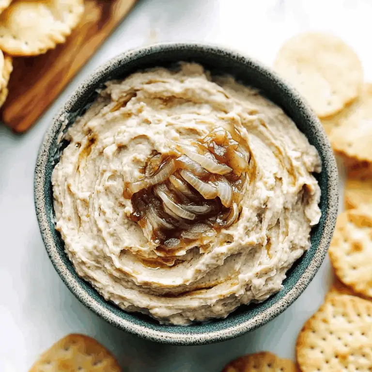 Irresistible Holiday Caramelized Onion Dip Recipe